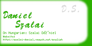 daniel szalai business card